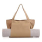 Apricot Yoga Mat Tote Bag - Multi-Purpose Gym Bag with Yoga Mat Holder
