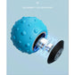 Blue Rechargeable Electric Massage Ball - Vibrating Full-Body Muscle Relaxation Tool