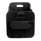 Beige Foldable Car Trunk Organizer - Multi-Compartment Storage Box with Handles