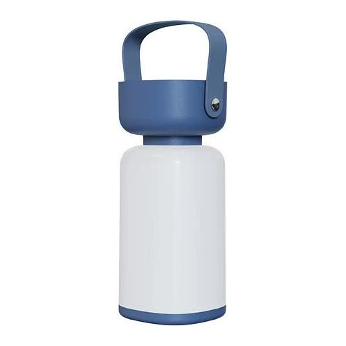 Blue Rechargeable Portable Camping Lantern - Lightweight LED Tent Light with Handle