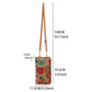 F Elegance Vintage Bohemian Style Wallet with Multi-Compartment Design - Large Capacity Zipper Clutch for Women