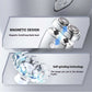 Silver Portable Twin-Head Electric Shaver - Compact Rechargeable Razor for Men