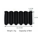 Black Reusable Silicone Ice Stick Mold - 10-Piece Set for Drinks and Bottles (6 x 1.2 cm per Stick)