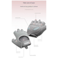 L Pink Breathable Gym Training Gloves with Non-Slip Palm Grip