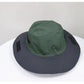 Marine Green Outdoor Waterproof Wide-Brim Rain Hat - Heavy-Duty Rain Protection