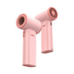 Pink Portable 2-in-1 Mini Handheld Fan and Hair Dryer