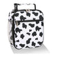 Black and White Spots Set of 2 Handheld Insulated Lunch Bags for Food Storage