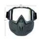 Serpentine Frame Mercury Tablet Full-Face Snow Goggles with Mirror Lens - Ultimate Protection and Comfort
