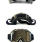 Serpentine Frame Mercury Tablet Full-Face Snow Goggles with Mirror Lens - Ultimate Protection and Comfort