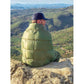 Military Green Compact Lightweight Quilted Blanket - Soft, Warm, and Portable for Outdoor Adventures