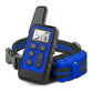 Blue Remote Dog Training Collar with Adjustable Vibration - Rechargeable, Waterproof, 2 Channels for Small to Large Dogs