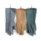 Blue Set of 3 Pairs of Durable Rubber Gloves - Waterproof, Comfortable, Ideal for Household and Cleaning Tasks