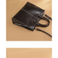 Brown Elegant Leather Handbag - Stylish Brown Tote with Adjustable Strap, Spacious and Durable