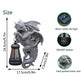 Solar-Powered Dragon Statue with LED Lantern - Gothic Outdoor Wall Hanging Decor