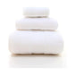 White Luxury 100% Cotton Towel Set – 3-Piece Combed Cotton Bath Towel Set