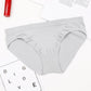 S Grey 3-Pack Seamless Stretch Bikini Panties - Soft & Breathable Women&