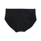 L Black 3-Pack High-Waist Microfiber Shaping Briefs - Seamless Full-Coverage Tummy Control Panties