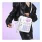 White Sweet Girl Creative Crossbody Bag with Telephone Design, PU Material, Lightweight and Unique