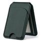Dark Green MagSafe Magnetic Wallet with Stand - PU Leather Card Holder for iPhone