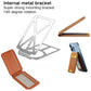 Dark Green MagSafe Magnetic Wallet with Stand - PU Leather Card Holder for iPhone