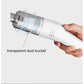 White Wireless Portable Vacuum Cleaner - Handheld Mini Car Vacuum for Wet & Dry Use, Pet Hair Remover, Lightweight Home Cleaner