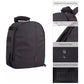 Orange Lining Water-Resistant DSLR Camera Backpack with Tripod Holder, Lightweight and Spacious Photography Bag for Outdoor Use(Camera and accessories are props, not included)