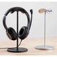 Silver Universal Aluminum Headphone Stand - Durable Detachable Desktop Headset Holder