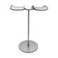 Silver Dual Headphone Stand - Creative Double Hook Aluminum Alloy Display Holder