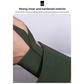 1 Pair Dark Green Heavy-Duty Gym Wrist Wraps for Weightlifting, Powerlifting, and Injury Prevention