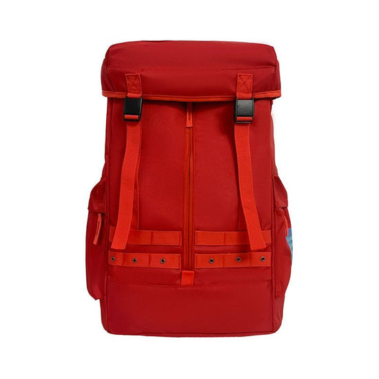 Red Trendy Street Style Backpack - Large Capacity for Hiking, Students & Everyday Use