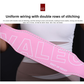 Size L Pink Professional Weightlifting Belt with Sponge Padding for Deep Squat and Deadlift - Men and Women Fitness Support