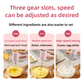 Pink Portable Electric Egg Beater with 3-Speed Adjustment, Dual Whisks, and Type-C Charging