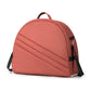 Red Portable Multi-Purpose Baby Bed and Diaper Backpack - Lightweight, Waterproof, Canvas + Polyester Material, Travel Essential for Moms(With mosquito net and small toys)