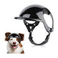 Size S Black Pet Safety Helmet – Stylish Protective Headgear for Dogs