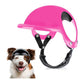 Size M Pink Pet Safety Helmet - Stylish Protective Headgear for Dogs