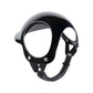 Size M Black Pet Safety Helmet - Stylish Protective Headgear for Dogs