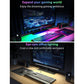 2 Pcs RGB LED Gaming Light Bar - Dual Color Temperature & Adjustable RGB Effects, USB-Powered Backlight for Monitors, Remote & Button Control, 30cm Lightweight Design