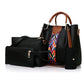 Black Elegant 4-Piece Women&