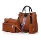 Brown Elegant 4-Piece Women&