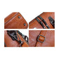 Black 4-Piece Women’s PU Leather Tote Bag Set - Vintage Handbag, Shoulder Bag, Clutch, and Card Holder - Lightweight Design