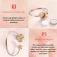 Pink Bracelet Stylish Mosquito Repellent Bracelet with Fragrance, Portable for Outdoors, Fashionable, and Mosquito-Free Protection for Women & Men