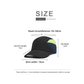 Black And Green Lightweight Sports Baseball Cap | Quick-Dry, Waterproof, Breathable | Outdoor Camping Cap