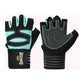Size XL Black And Blue Breathable Anti-Slip Gym Gloves for Workout and Weightlifting - Durable, Adjustable Fitness Gloves for Men and Women