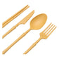 Multicolor Eco-Friendly Wheat Straw Dinnerware Set, 16-Piece Plate, Bowl, Cup & Utensil Set - Lightweight, Reusable, and Durable for Home, School, and Travel