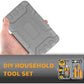 Yellow 24-Piece Household Tool Set, Complete Home Repair Kit with Tape Measure, Pliers, Screwdrivers, Hammer, and 12 Bits Set