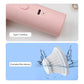 Pink Mini Portable Wireless Dust Vacuum Cleaner, Powerful and Long-Lasting Handheld Vacuum for Makeup Tables, Powder, and Dust