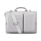 Grey 15.6-Inch Shockproof Laptop Bag with Compartments – Slim Design, Travel-Ready