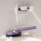 3 Pcs Purple Multi-Function Rotating Gap Cleaning Brush, 2-in-1 Hard Bristle Brush for Bathroom Tiles and Grout Lines