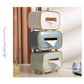 Light Green PET Luxury Tissue Box - Multifunctional Desktop Paper Towel Organizer for Home and Living Room