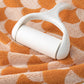 Orange Thickened and Enlarged Cotton Hand Towels - 3 Pack (34x74cm) - Soft and Absorbent Bath Towels for Adults